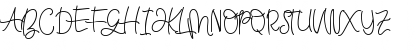 Download Bellinda Script Regular Font Uppercase Preview