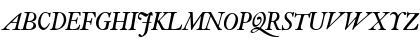 Download VanityBook Italic Font