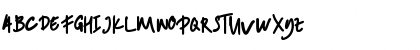 Download ANDONESI Regular Font Uppercase Preview