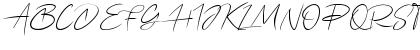 Download Ariel Script Regular Font Uppercase Preview