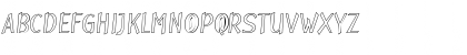 Download Ataro Outline Regular Font Uppercase Preview