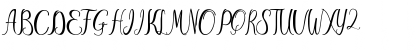 Download ayu widya Regular Font Uppercase Preview