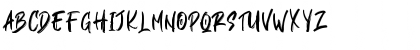 Download BLACKBALL Regular Font Uppercase Preview