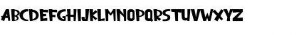 Download Bloody Buzzett Regular Font Uppercase Preview