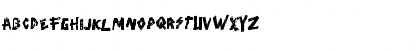 Download BORUDE FREE Regular Font Uppercase Preview