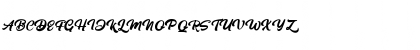Download Botram Regular Font Uppercase Preview