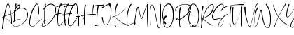 Download Brilliant Starlight Regular Font Uppercase Preview