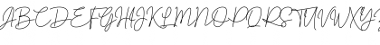Download Brotherside Signature Regular Font Uppercase Preview