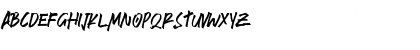 Download Brushlie Solid Demo Regular Font Uppercase Preview