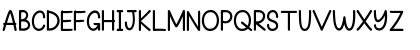 Download Butterbean Regular Font Uppercase Preview