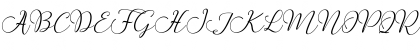 Download Buttercup Script Regular Font Uppercase Preview