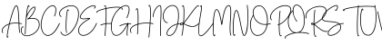 Download Buttervill Regular Font Uppercase Preview