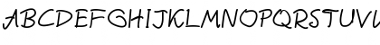 Download BelovedJourney Regular Font Uppercase Preview