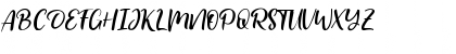 Download Evident Regular Font Uppercase Preview