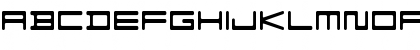 Download F-Zero GX Venue Font SemLt Regular Font Uppercase Preview