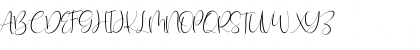 Download Isyana Script Regular Font Uppercase Preview