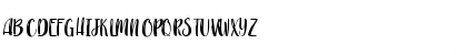 Download Jazzy Raptor - Personal Use Regular Font Uppercase Preview