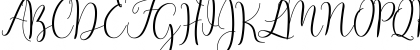 Download Master Script Regular Font Uppercase Preview