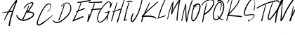 Download Natural Signature Regular Font