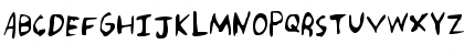 Download Punk Rock Handwriting Regular Font Uppercase Preview