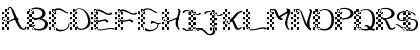 Download CheckerHat Regular Font Uppercase Preview
