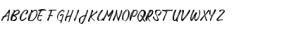 Download Unforgotten More Regular Font Uppercase Preview