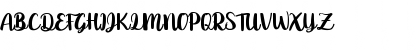 Download anthusia Regular Font Uppercase Preview