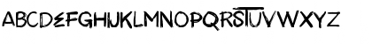 Download ANTREH - DEMO Regular Font Uppercase Preview