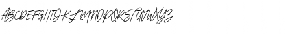 Download Arlobuns Free Regular Font Uppercase Preview