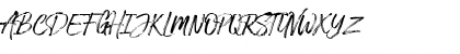 Download Arthur Hill Regular Font Uppercase Preview