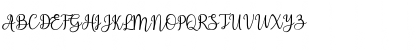 Download Ashadiya Regular Font Uppercase Preview