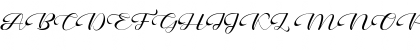 Download augustina Regular Font Uppercase Preview