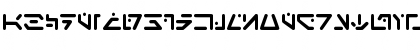 Download Aurebesh_droid Regular Font Uppercase Preview