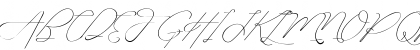 Download Ayudisha Demo Regular Font Uppercase Preview