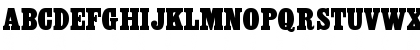 Download BayVillage Regular Font Uppercase Preview