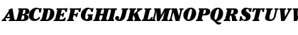 Download CheltenhamBlackSSK Italic Font Uppercase Preview