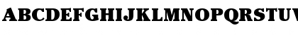 Download CheltenhamBlackSSK Regular Font Uppercase Preview
