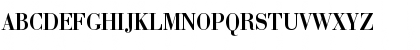 Download BodoniCnd-Bold Regular Font Uppercase Preview