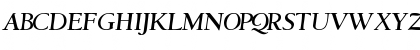 Download Bonaventure Regular Font Uppercase Preview