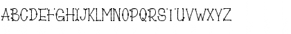Download Bones of Muertos Regular Font Uppercase Preview