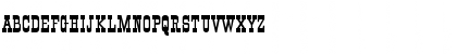 Download Boom-Town-Normal Regular Font Uppercase Preview
