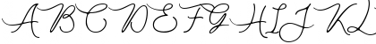 Download Brattica Regular Font Uppercase Preview