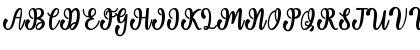 Download breather Regular Font Uppercase Preview