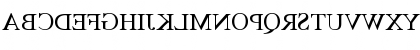 Download Brigadoon Regular Font Uppercase Preview