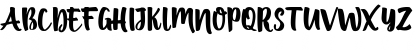 Download British Script Regular Font Uppercase Preview