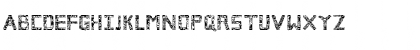 Download Broken Cyborg Pro Regular Font Uppercase Preview
