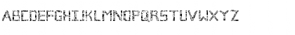 Download Broken Cyborg Regular Font Uppercase Preview
