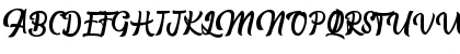 Download Brongline Presiom Regular Font Uppercase Preview