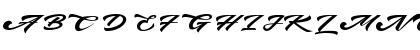 Download bruke Regular Font Uppercase Preview
