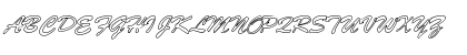 Download Brush Ho Regular Font Uppercase Preview